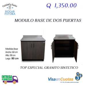 Modulo Cocina de 80 cmts