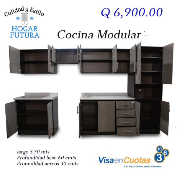 cocina modular moderna